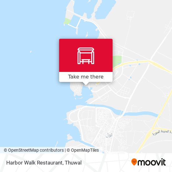 Harbor Walk Restaurant map