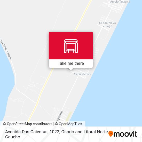 Avenida Das Gaivotas, 1022 map