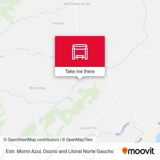 Estr. Morro Azul map