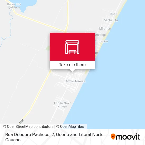 Rua Deodoro Pacheco, 2 map