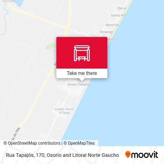 Rua Tapajós, 170 map