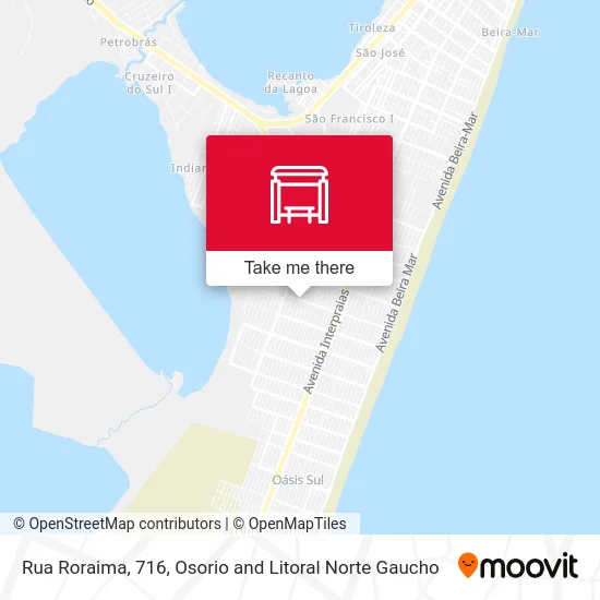 Rua Roraima, 716 map