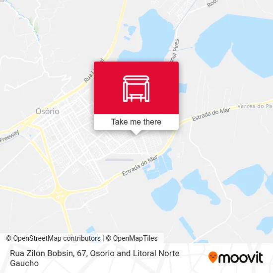 Rua Zilon Bobsin, 67 map