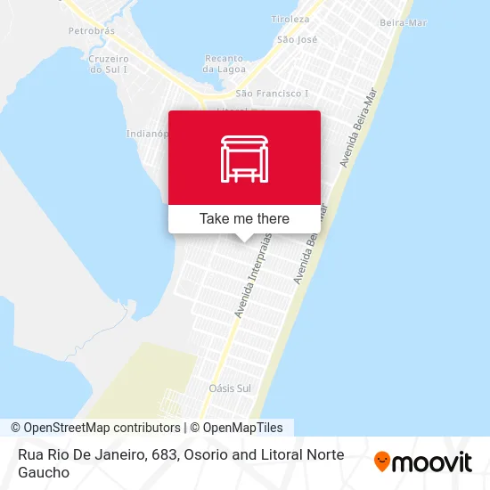 Rua Rio De Janeiro, 683 map