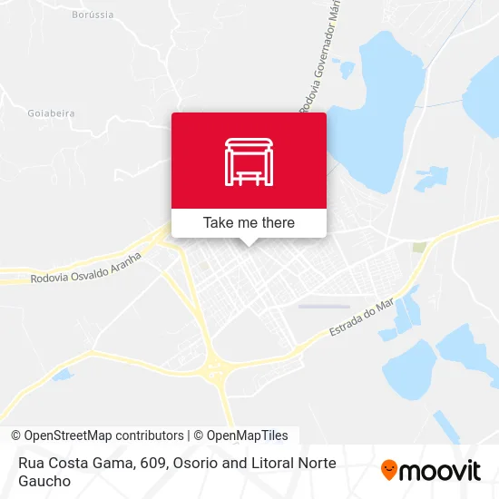 Rua Costa Gama, 609 map