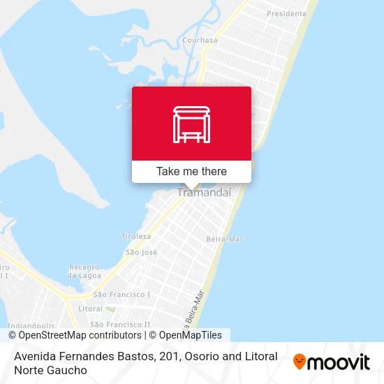 Avenida Fernandes Bastos, 201 map