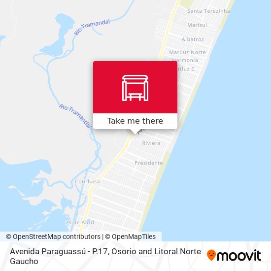 Avenida Paraguassú - P.17 map