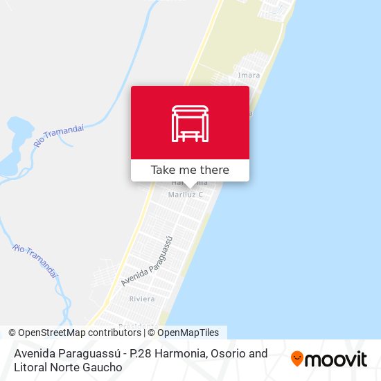 Mapa Avenida Paraguassú - P.28 Harmonia