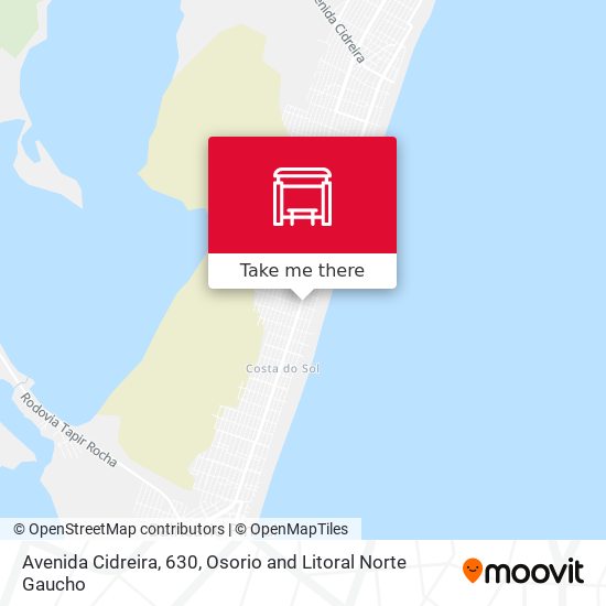 Avenida Cidreira, 630 map