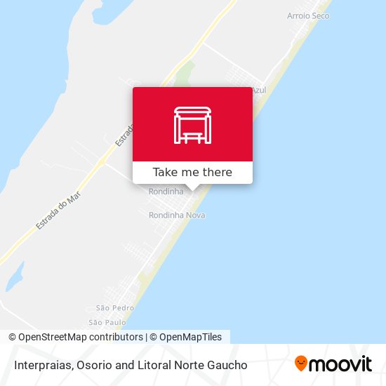 Interpraias map