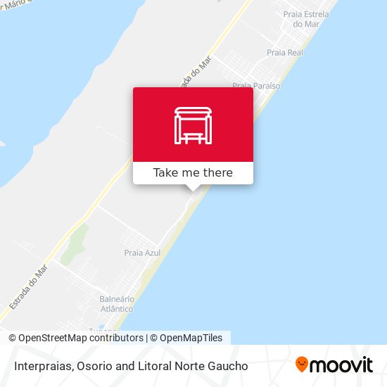 Interpraias map