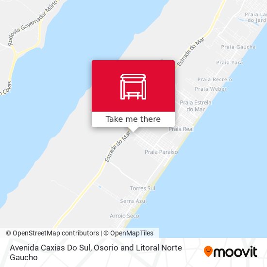 Avenida Caxias Do Sul map