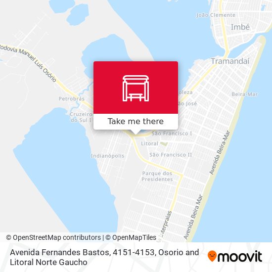 Avenida Fernandes Bastos, 4151-4153 map