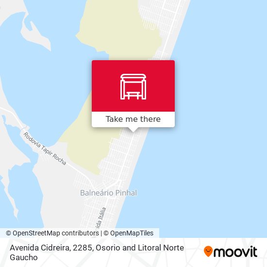 Avenida Cidreira, 2285 map