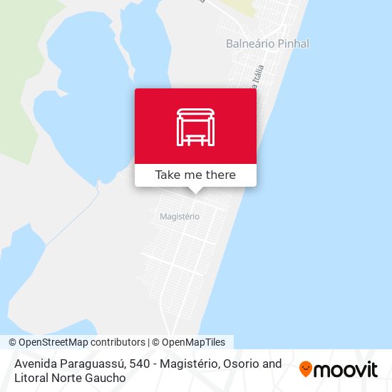 Avenida Paraguassú, 540 - Magistério map