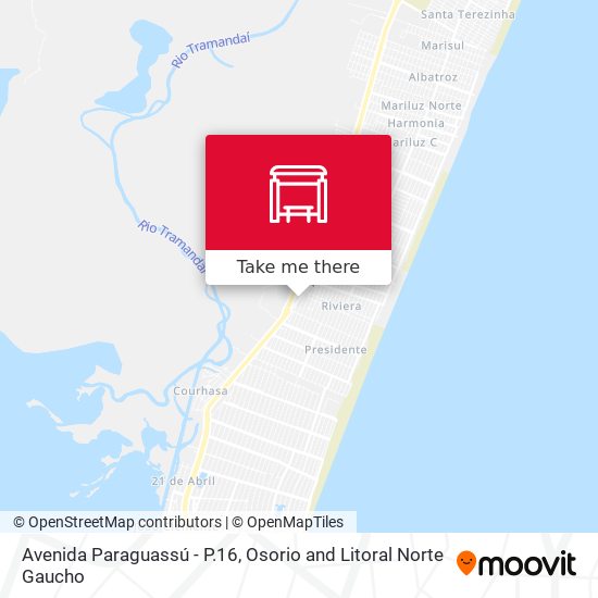 Avenida Paraguassú - P.16 map