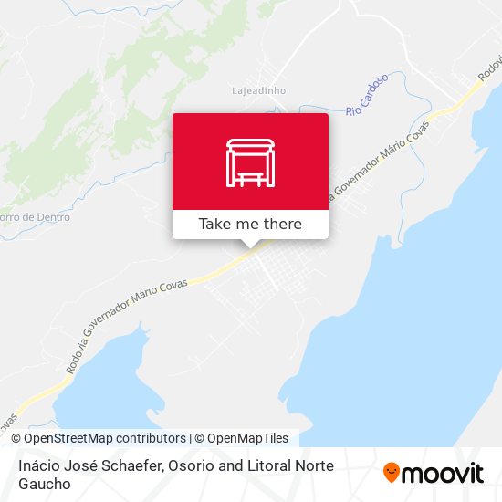Inácio José Schaefer map