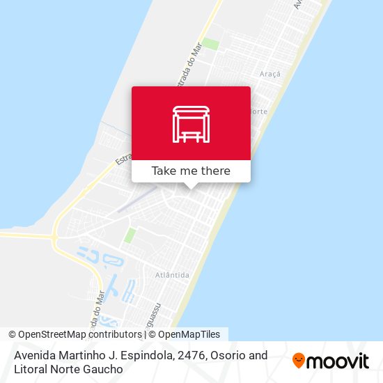 Avenida Martinho J. Espindola, 2476 map