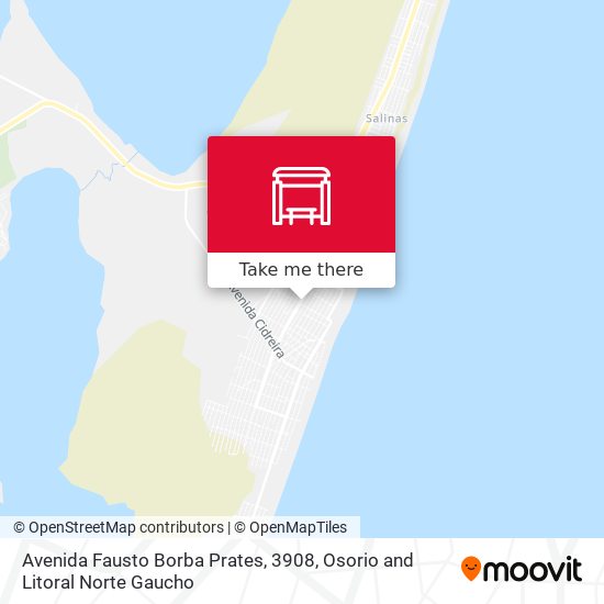 Mapa Avenida Fausto Borba Prates, 3908