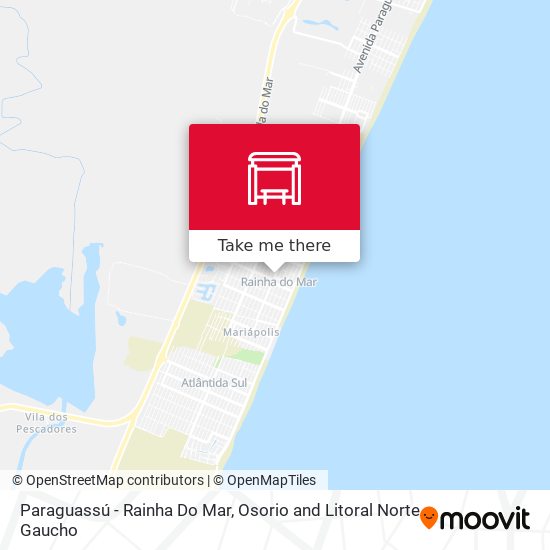 Paraguassú - Rainha Do Mar map