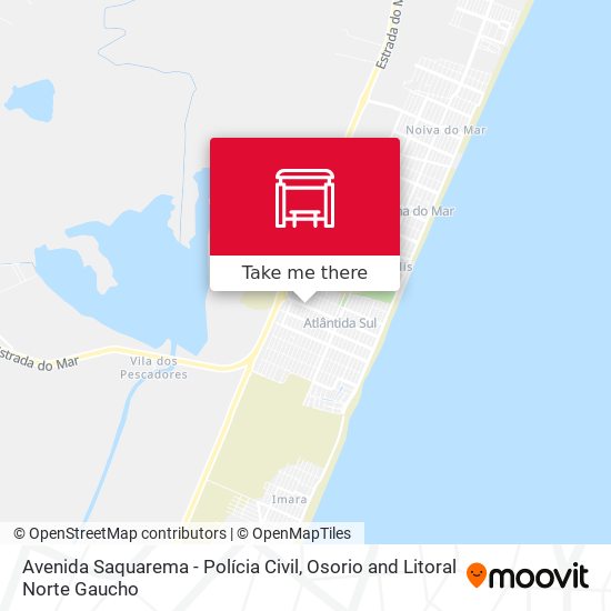 Avenida Saquarema - Polícia Civil map