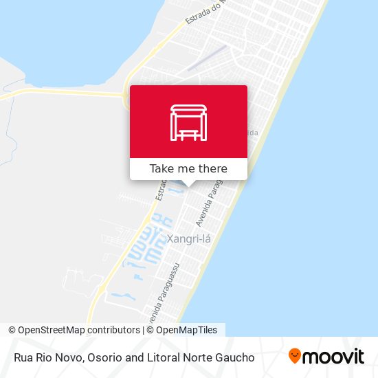 Rua Rio Novo map