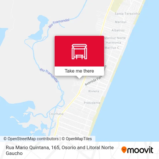 Rua Mario Quintana, 165 map