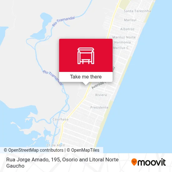 Rua Jorge Amado, 195 map