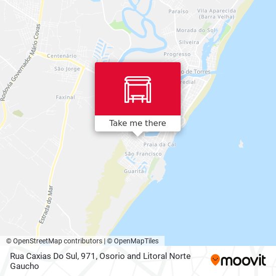 Rua Caxias Do Sul, 971 map
