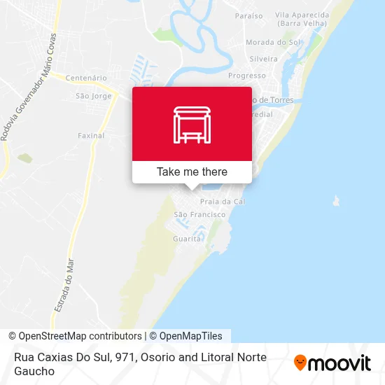 Rua Caxias Do Sul, 971 map