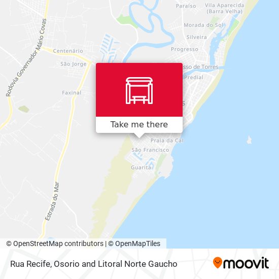 Mapa Rua Recife