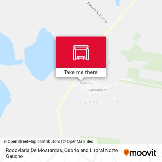 Rodoviária De Mostardas map