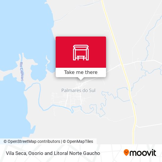 Vila Seca map