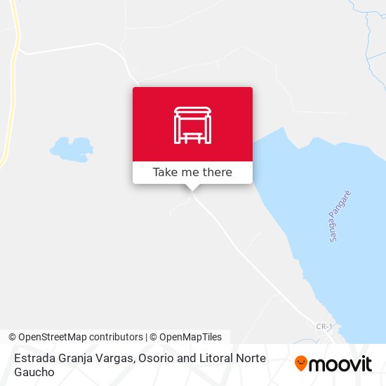 Estrada Granja Vargas map
