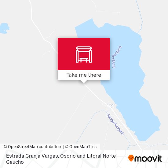 Estrada Granja Vargas map