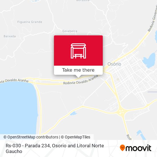 Rs-030 - Parada 234 map