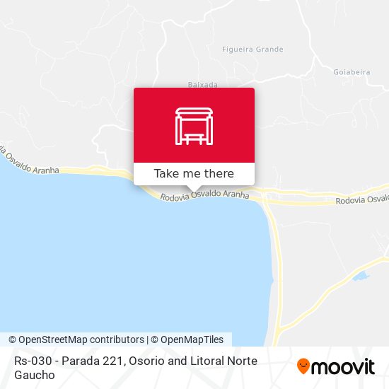 Rs-030 - Parada 221 map