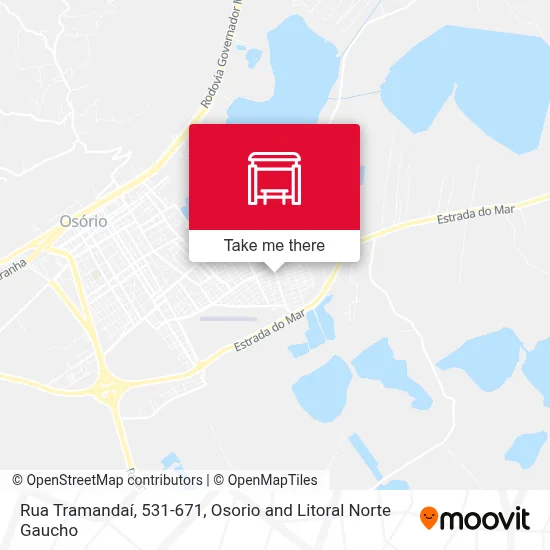 Rua Tramandaí, 531-671 map