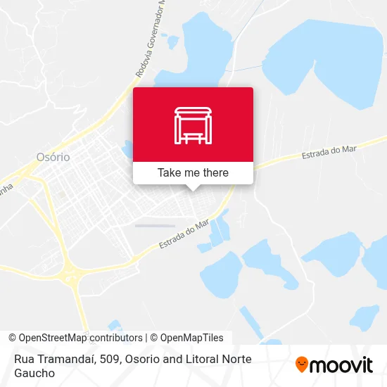 Rua Tramandaí, 509 map