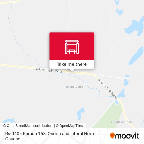 Rs-040 - Parada 158 map
