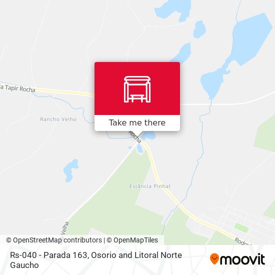 Rs-040 - Parada 163 map