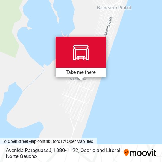 Mapa Avenida Paraguassú, 1080-1122