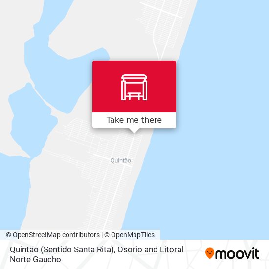 Quintão (Sentido Santa Rita) map