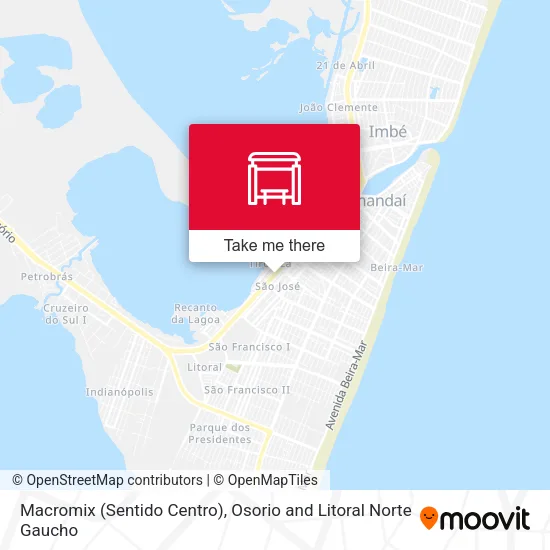 Macromix (Sentido Centro) map