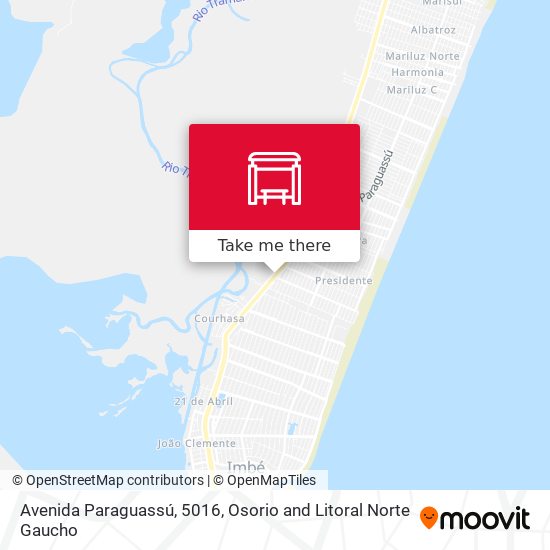 Mapa Avenida Paraguassú, 5016