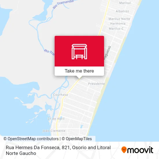 Rua Hermes Da Fonseca, 821 map