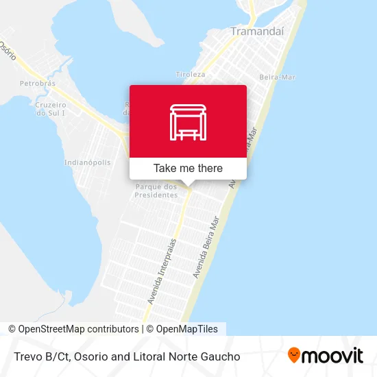 Trevo B/Ct map