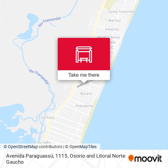 Mapa Avenida Paraguassú, 1115