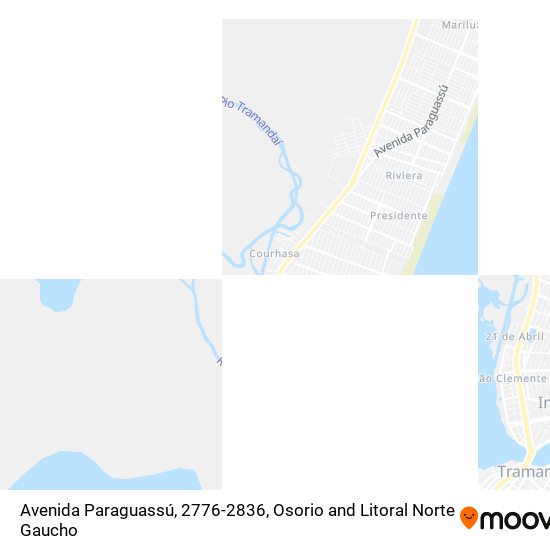 Mapa Avenida Paraguassú, 2776-2836