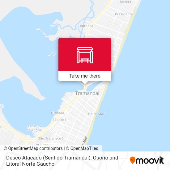 Desco Atacado (Sentido Tramandaí) map